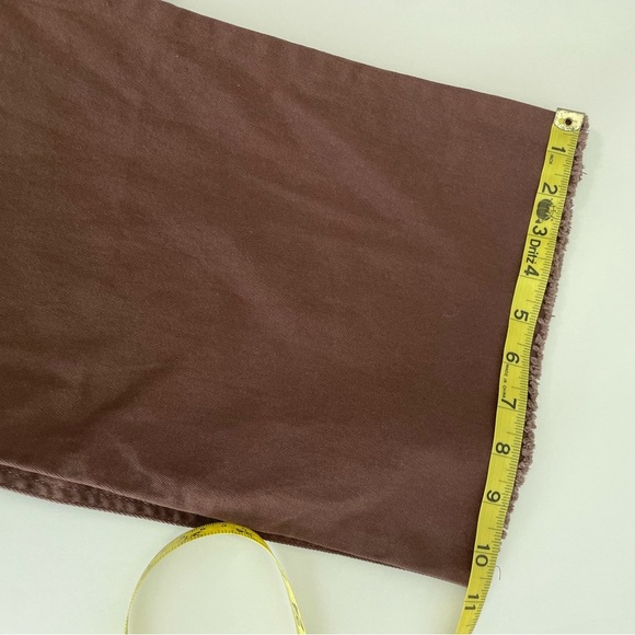 Tinseltown Brown High Rise Pull On Flare Pants Raw Hem Size 9 - Picture 13 of 14